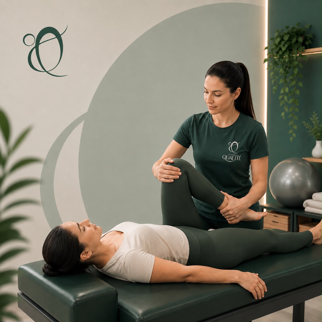 Atendimento de Fisioterapia na Qualité